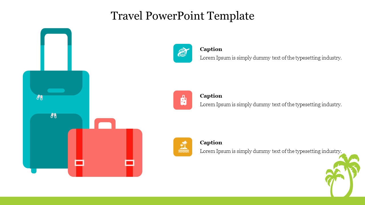 Creative Travel PowerPoint Template